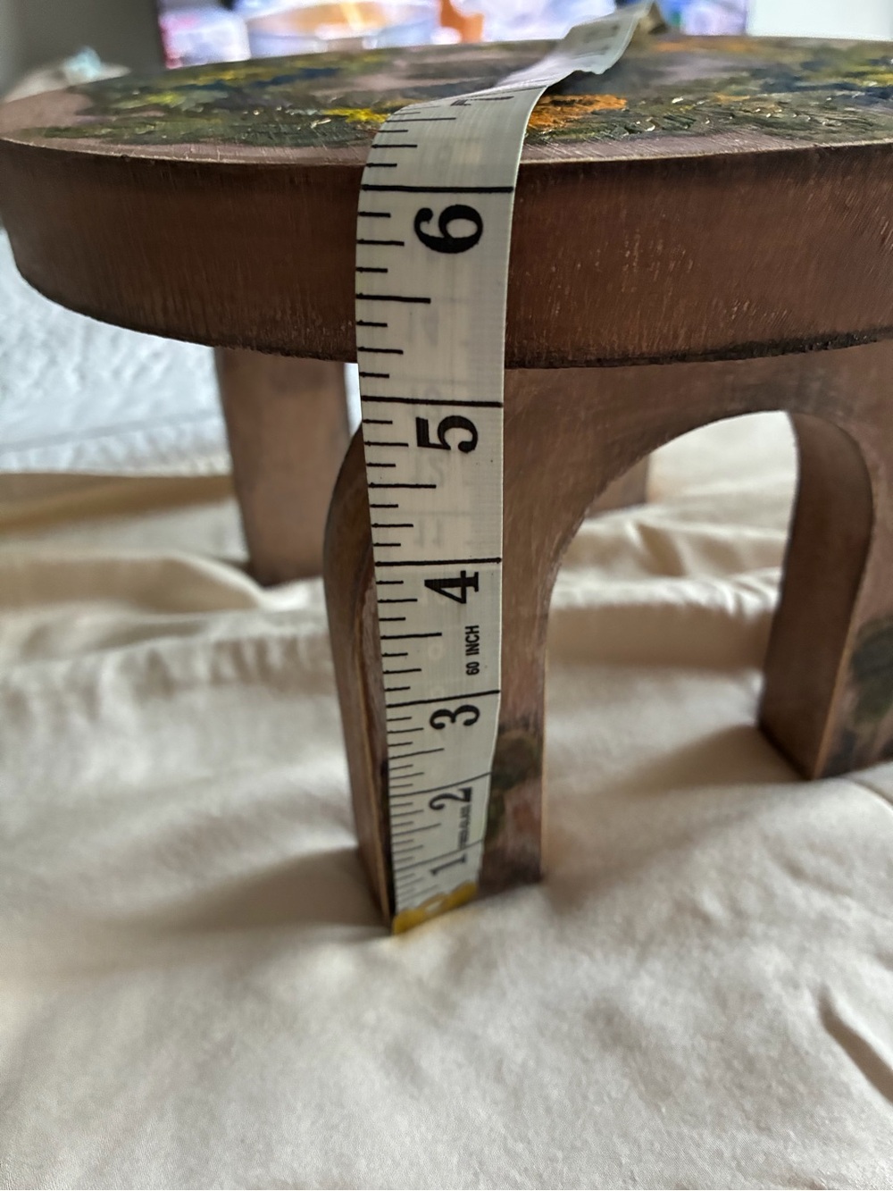 Wood Step Stool - Picture 4 of 13